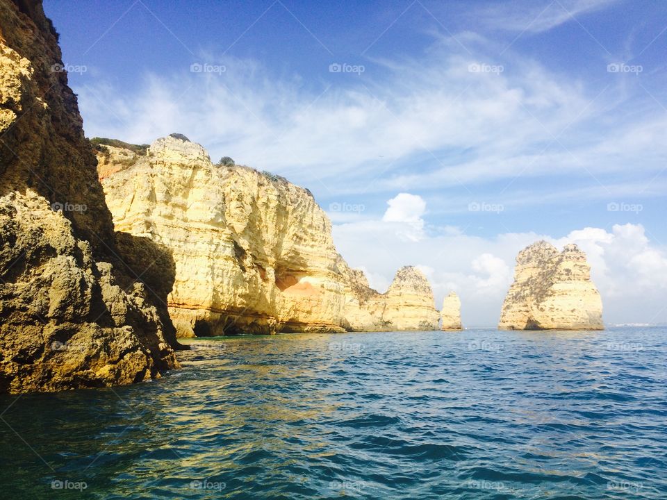 Beach. Lagos - Algarve - Portugal 
