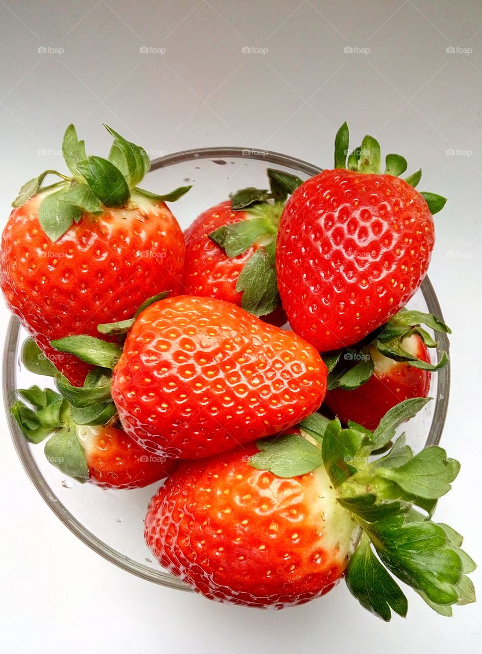 Tasty berries - strawberries 