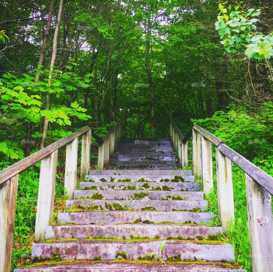 Old man in the Mountain, New Hampshire 