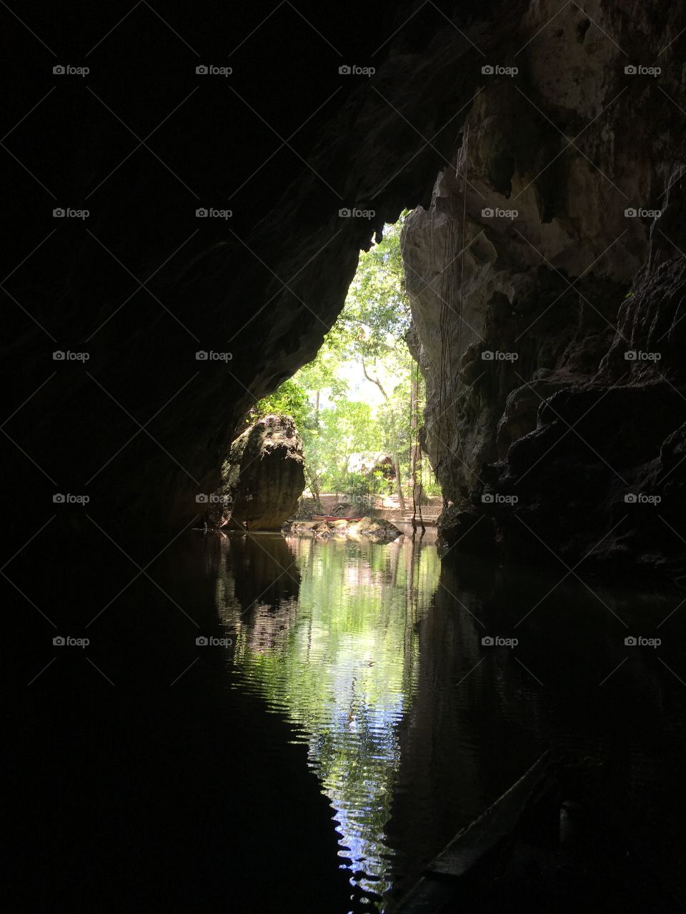 River cave