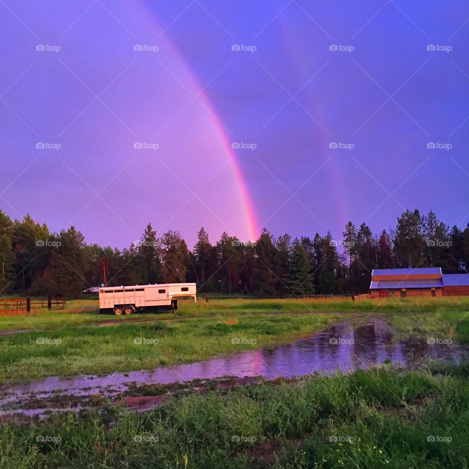 Rainbow after the storm
