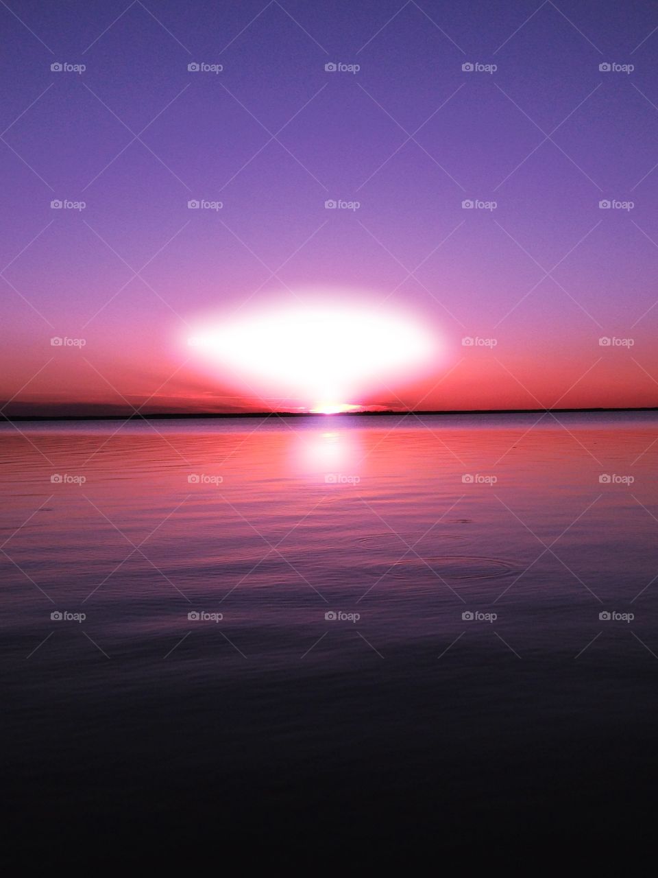 Pink/purple sunset