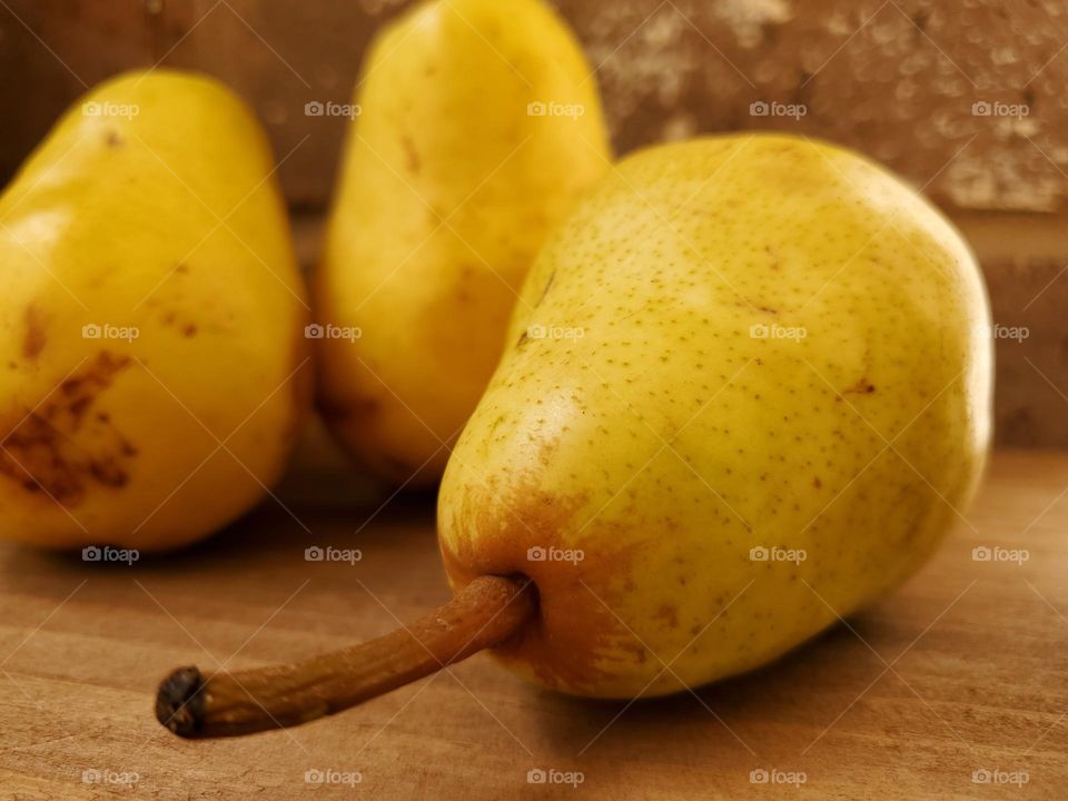 Organic pears! A wonderful fall fruit!