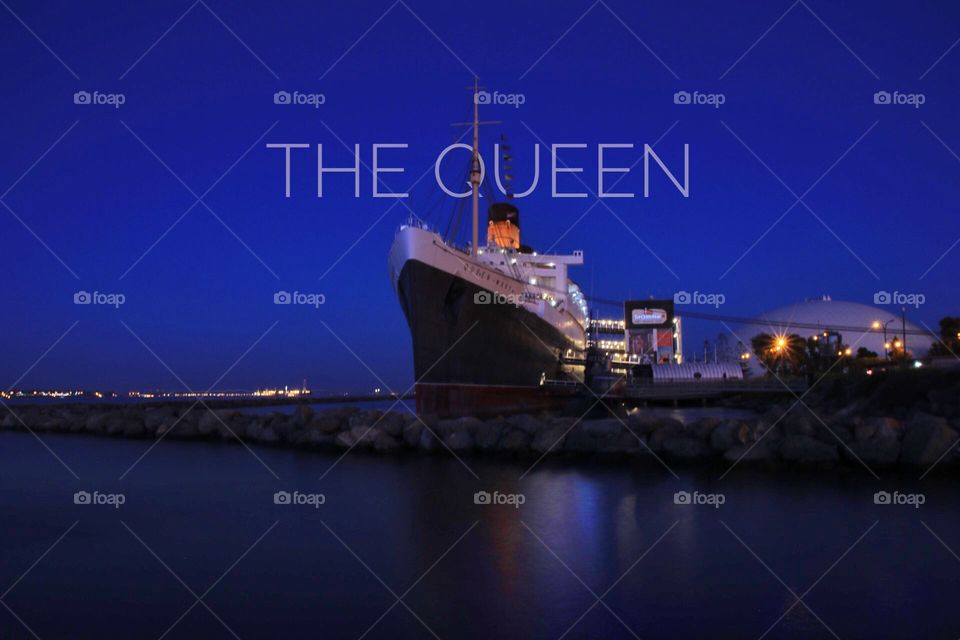 The Queen Mary in Long Beach California 
