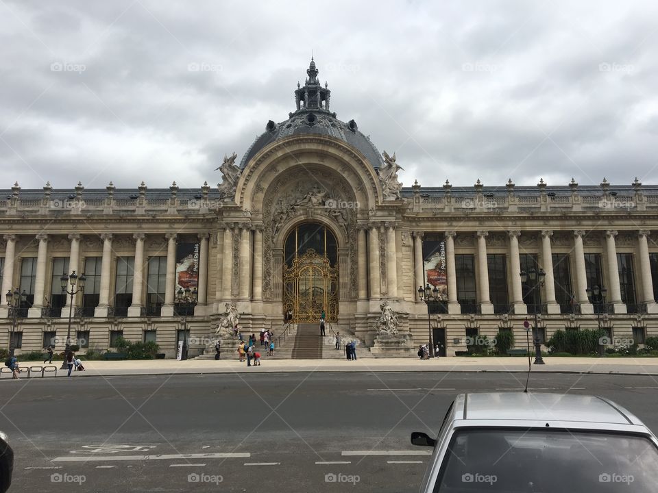 The big palace - le grand palais paris france