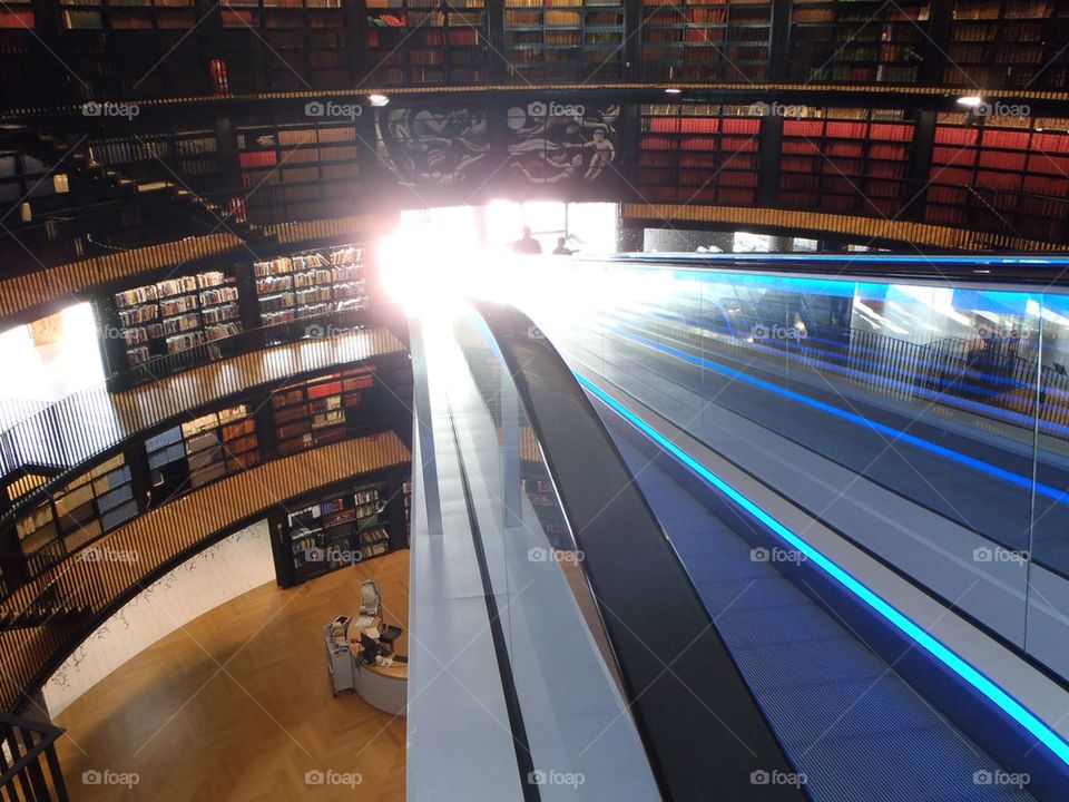 No it's not an escalator to heaven