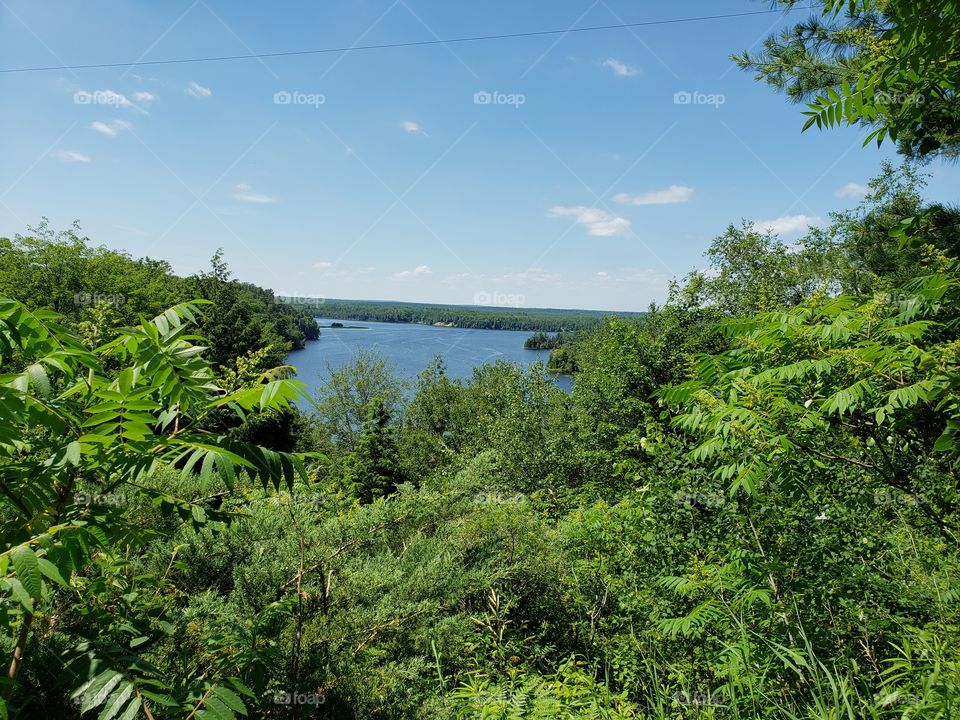 View from Lumberman's Monument