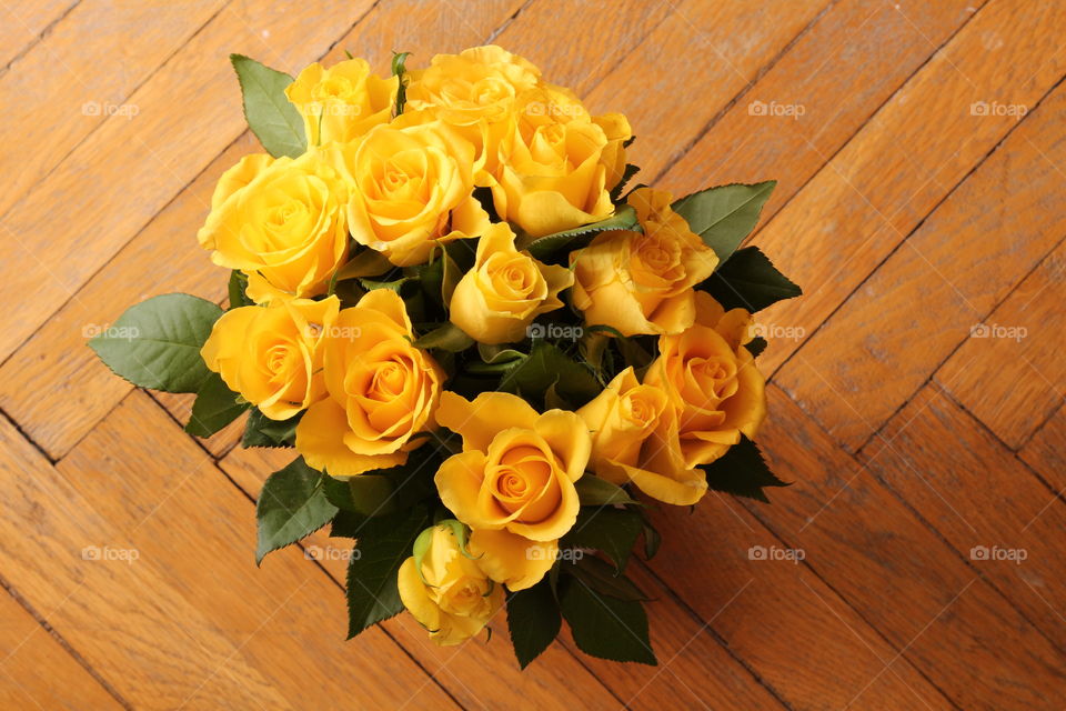 Yellow roses