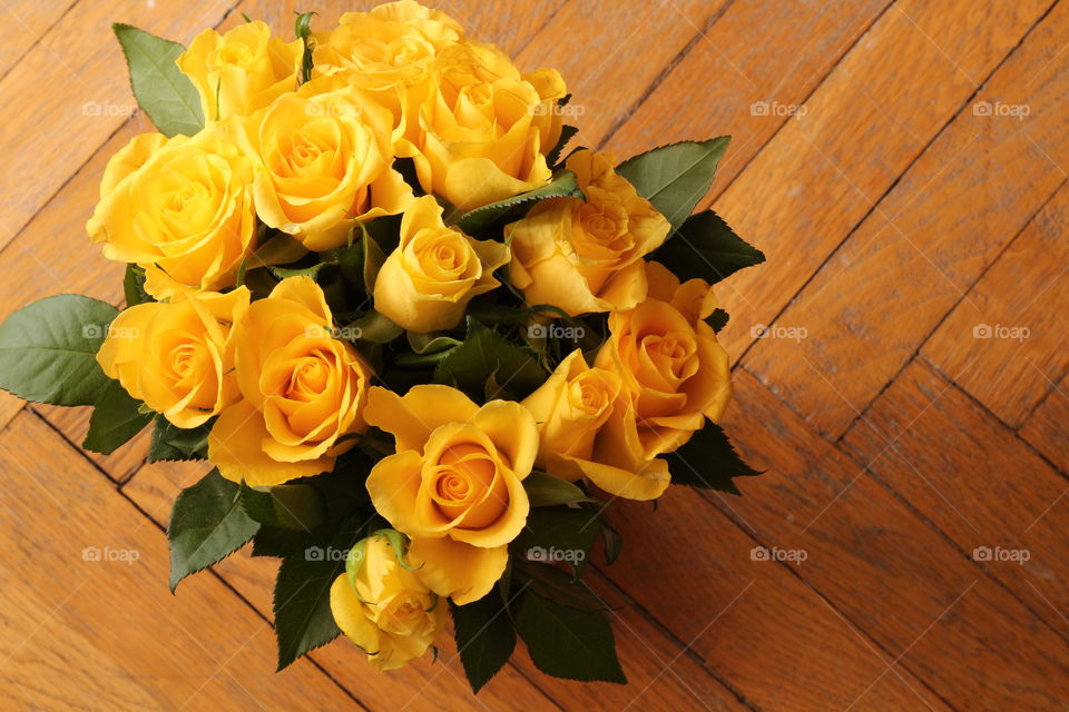 Yellow roses