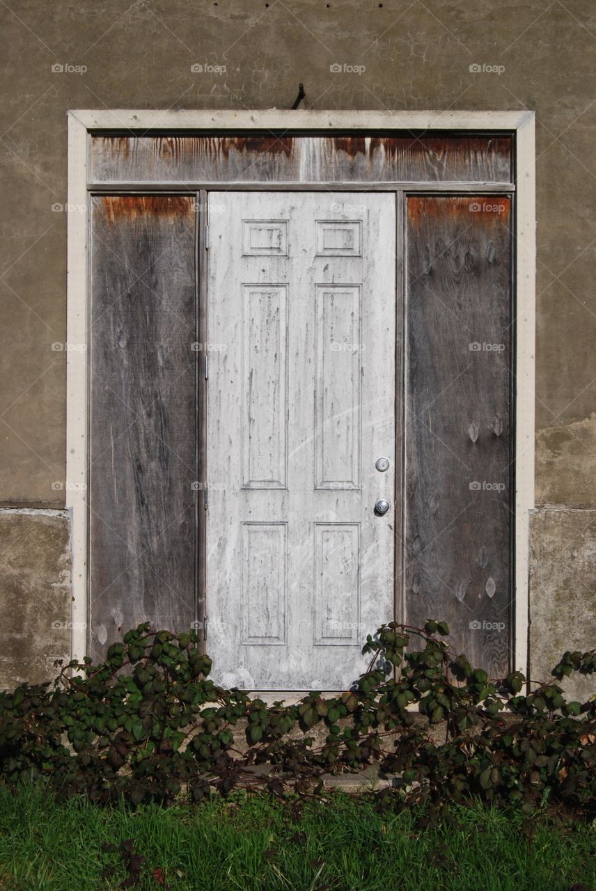 Antiquated door