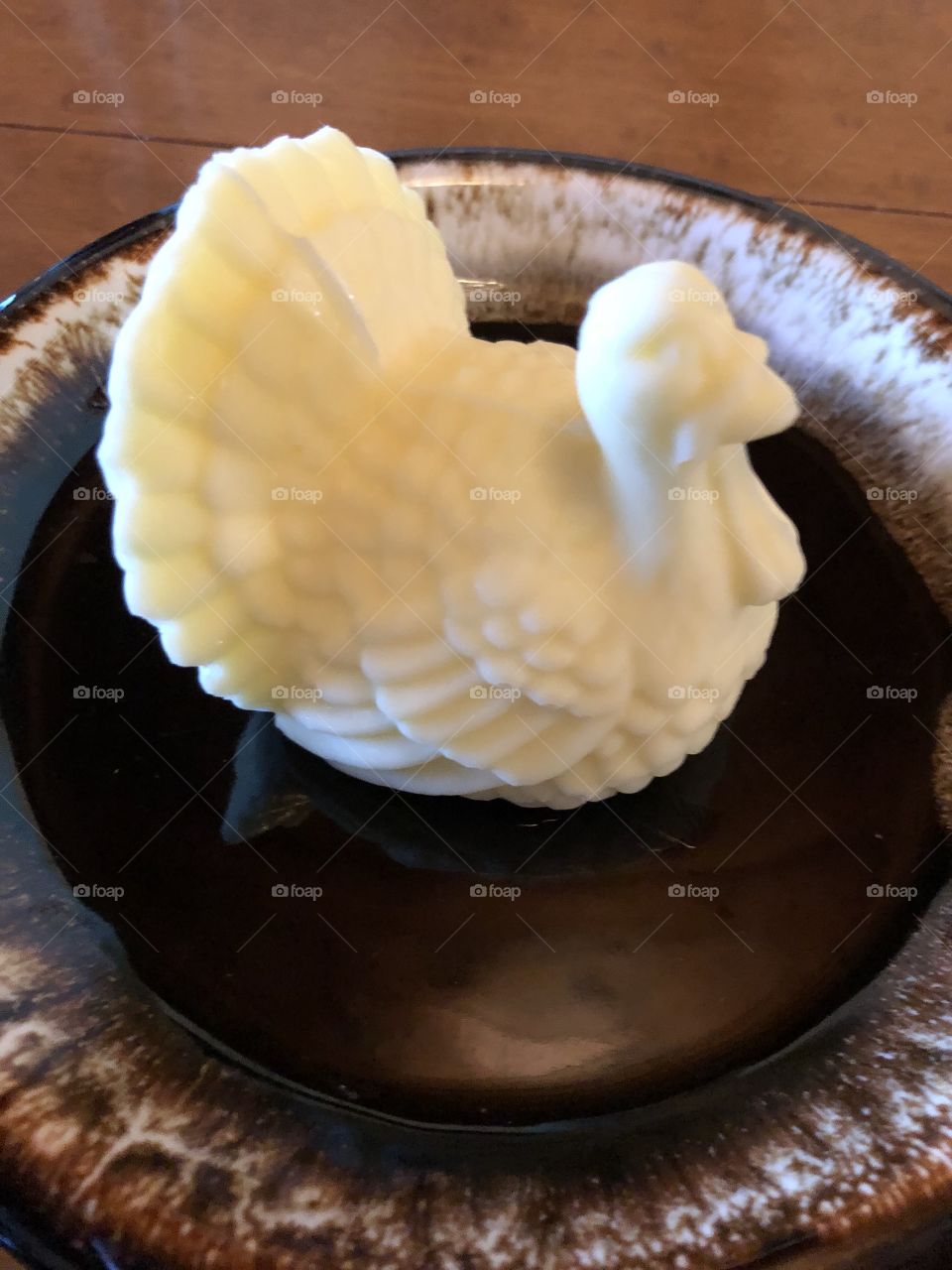 Thanksgiving table butter 