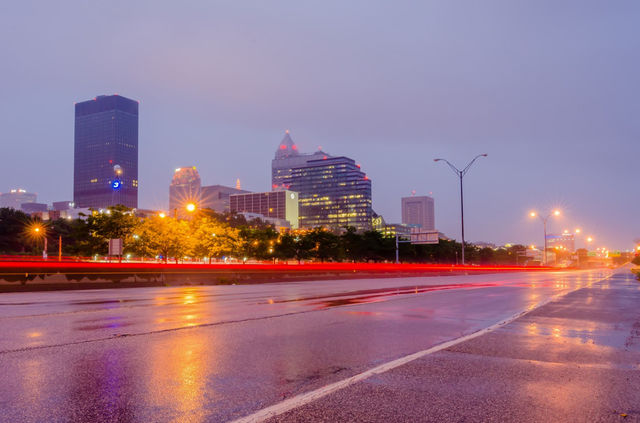 cleveland ohio skyline