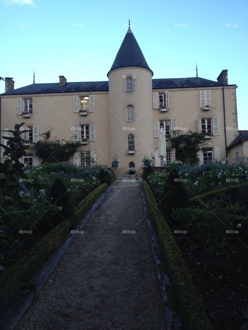 garden france castle chateau by fairy37