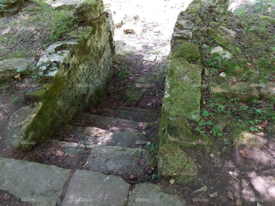 stone steps