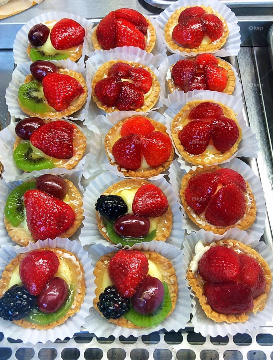 Fruit tarts 