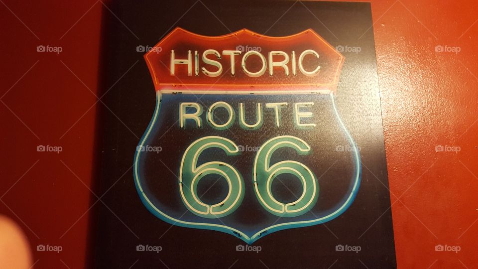 Historic route 66 
