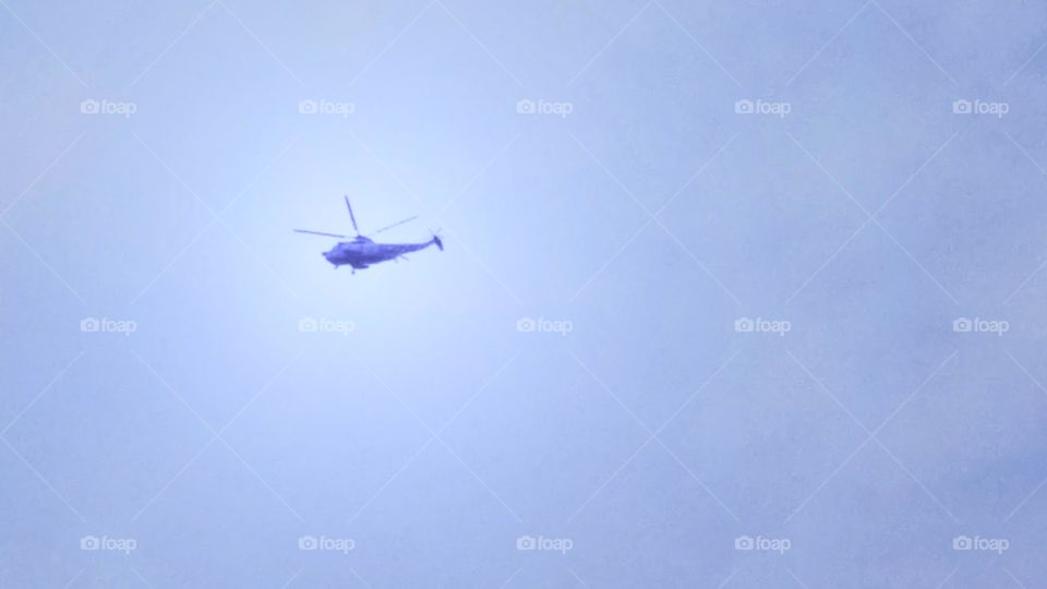 Helicopter....