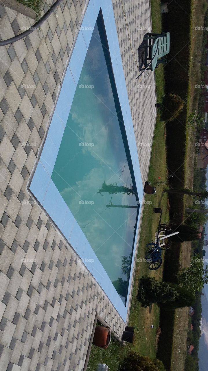 pool , summer , nature