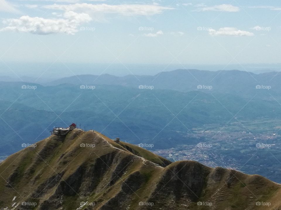 A view. From the mountain