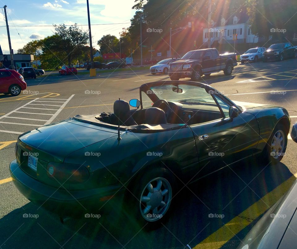 Catching rays even when it’s not moving