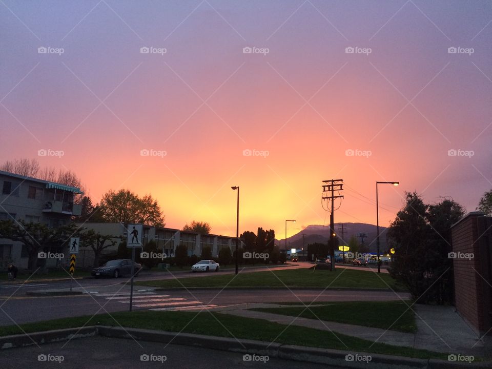 Kamloops sunset! 