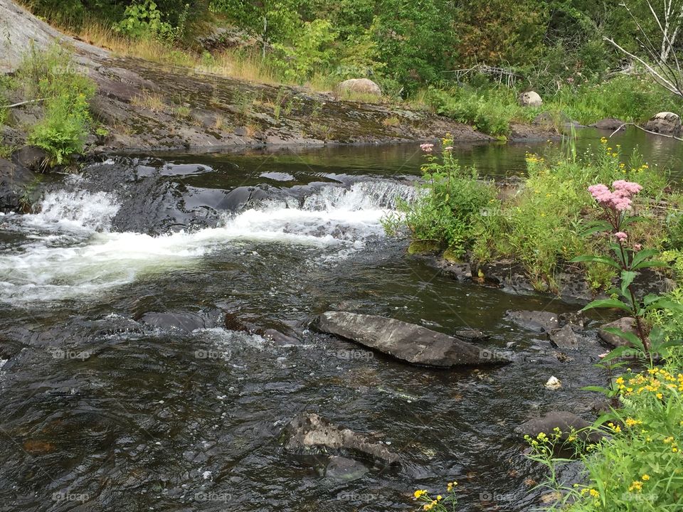 Natures way. Spanish falls