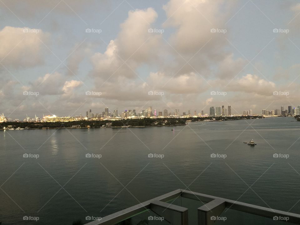 Miami Skyline by day