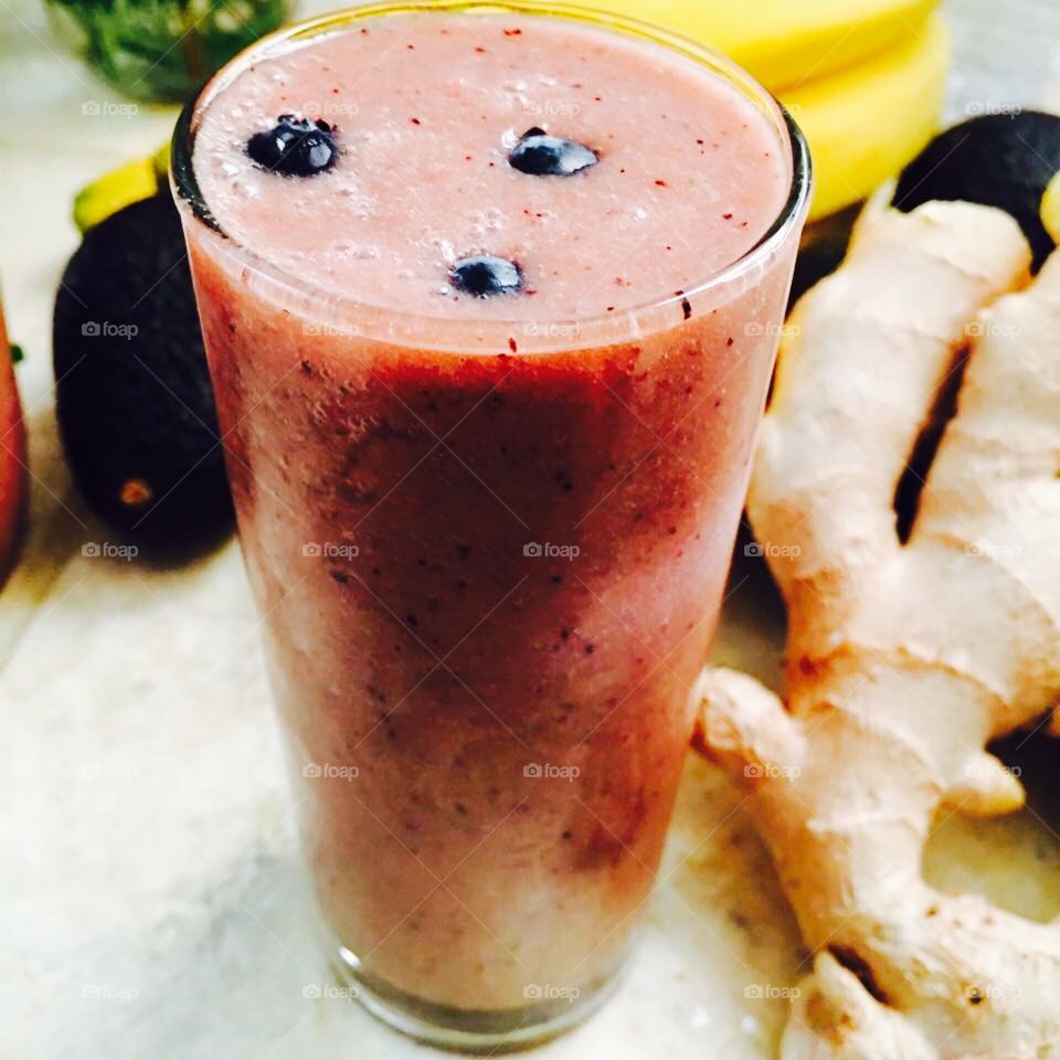 Fruits & veggies smoothie 