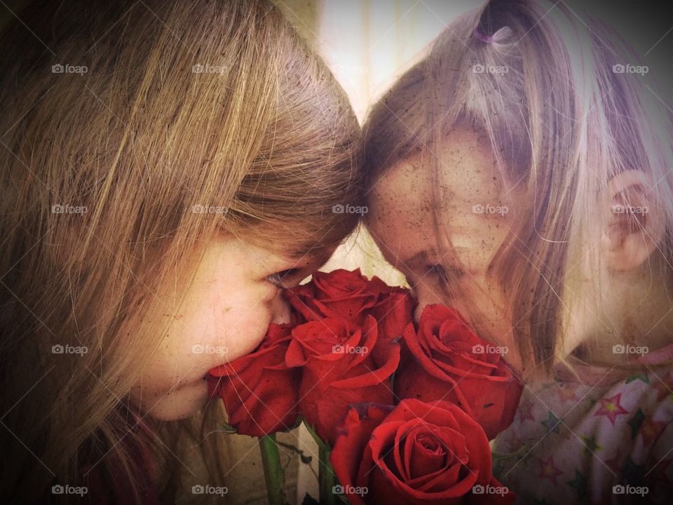 Sisters and Roses