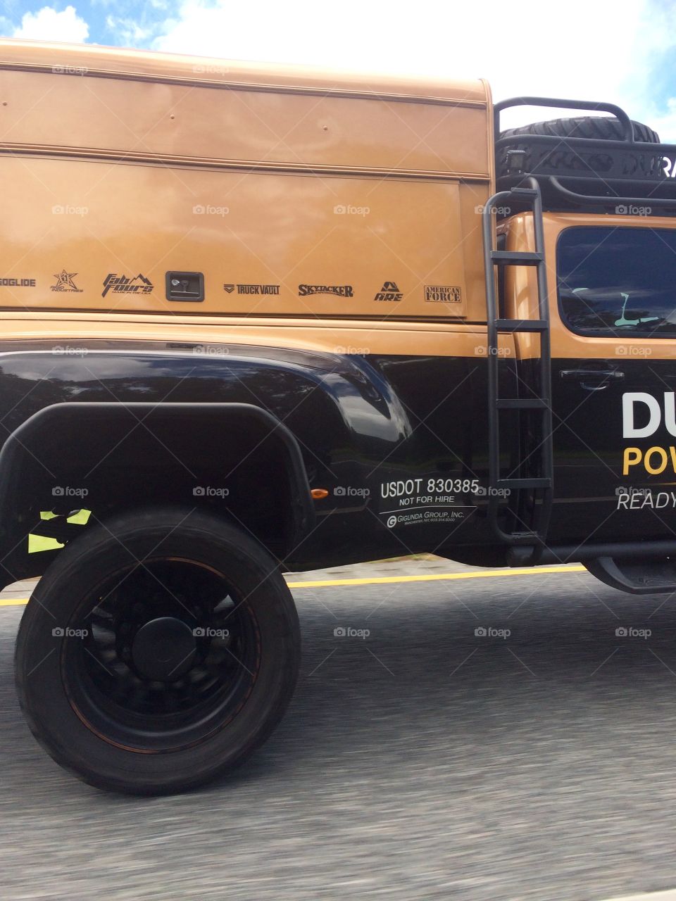 Duracell batteries truck