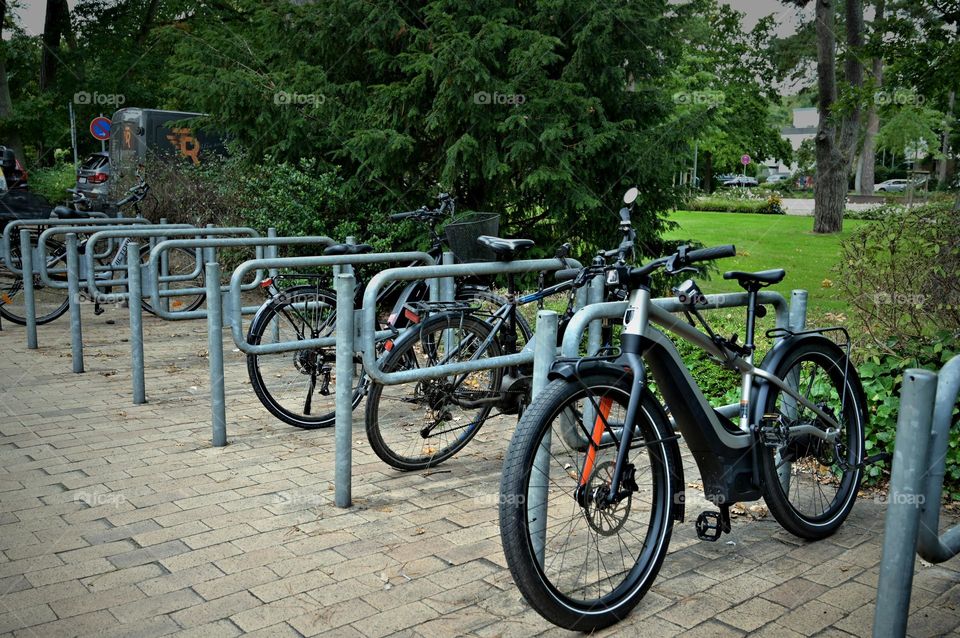 bicycle parking spaces
