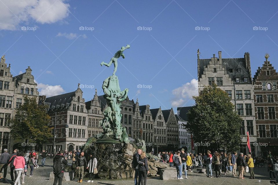 Antwerp city center