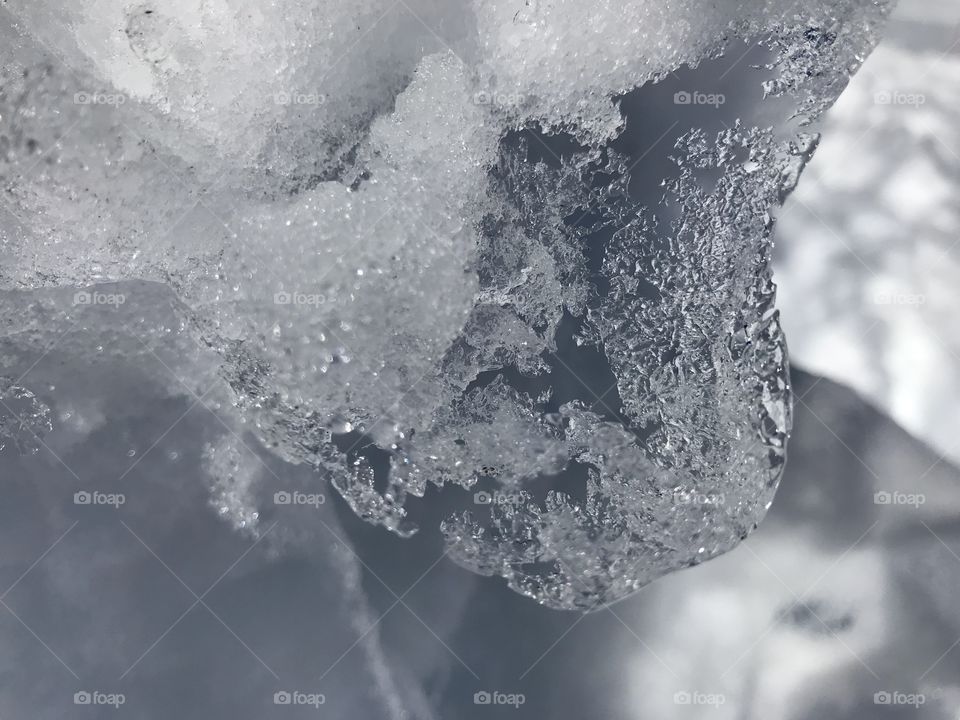 Icecristal snowflake