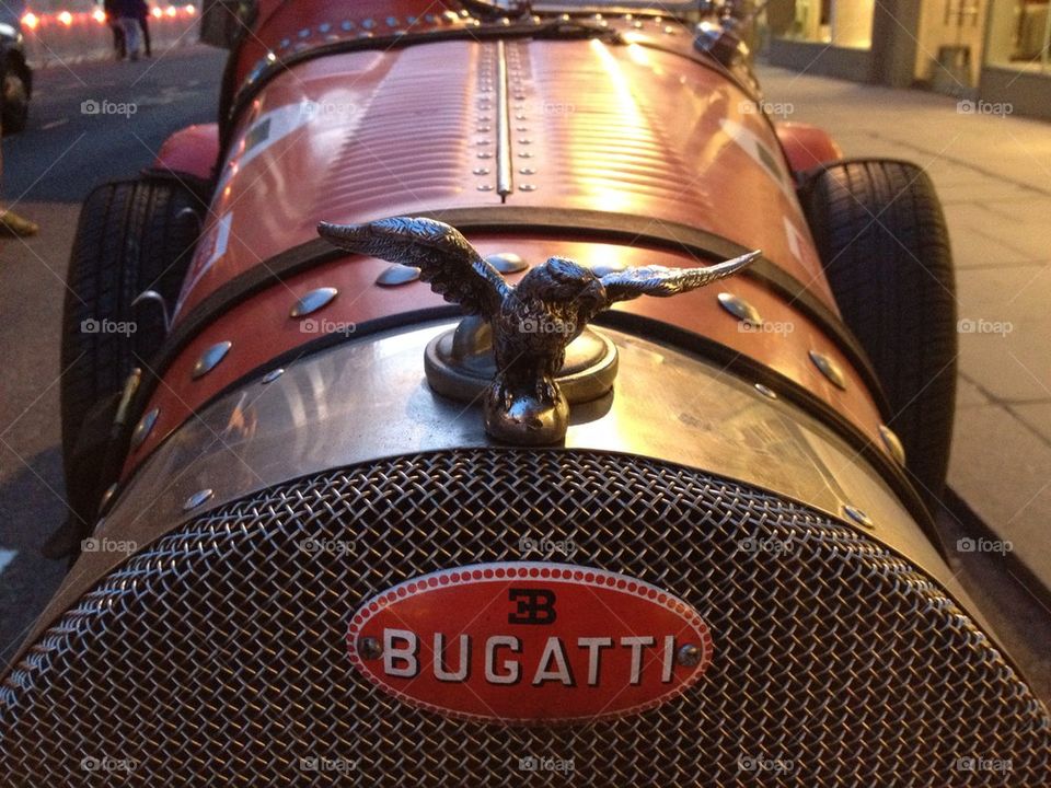 landscape car red bugatti by numptyboy