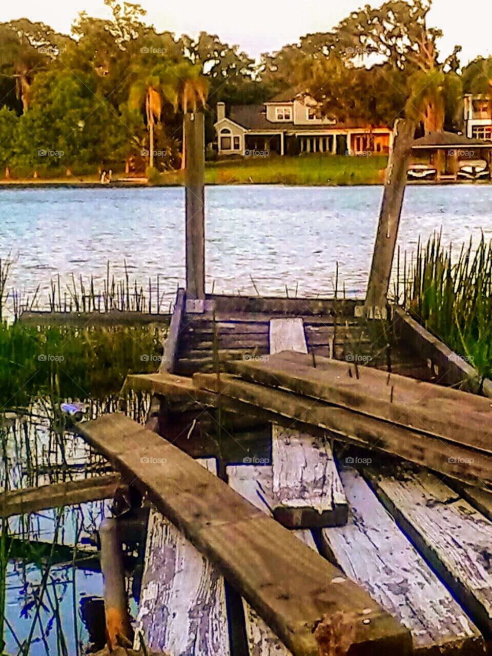old dock remnants