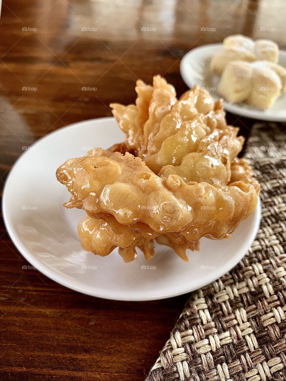 Appetizing honey baklava