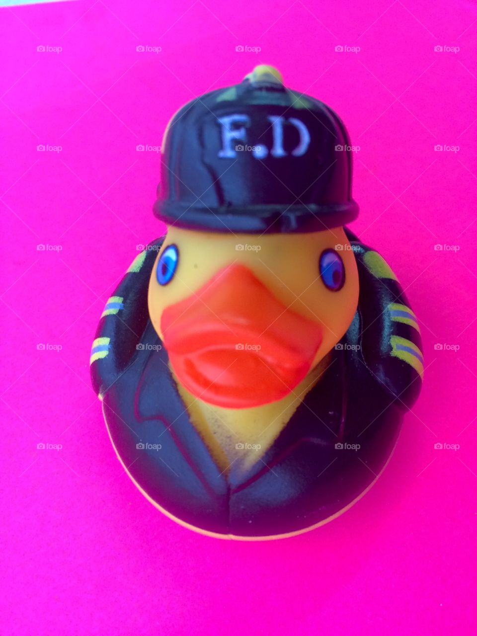 Firefighter rubber duck 