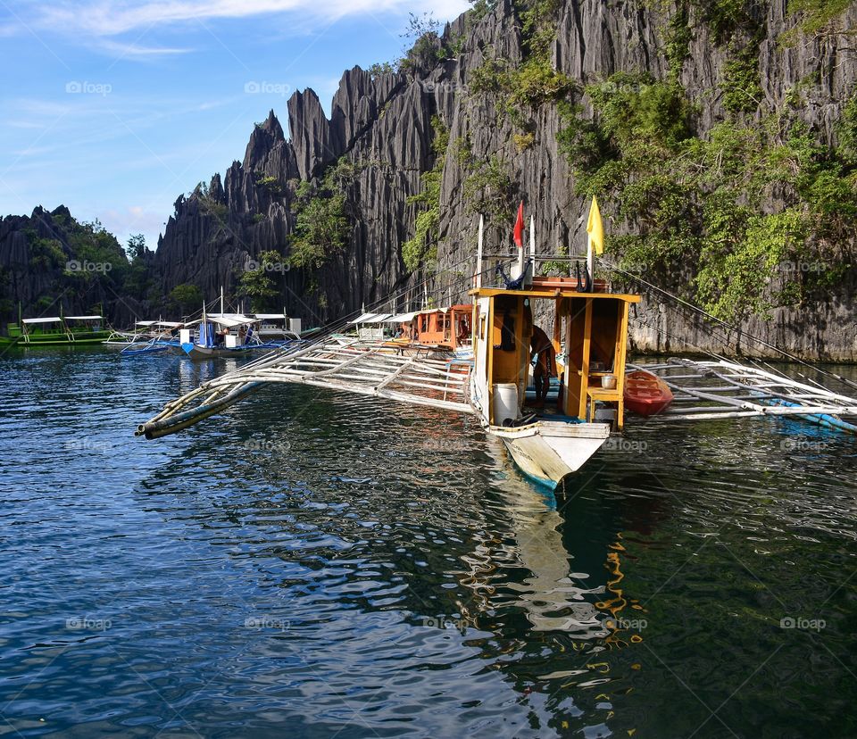 Barracuda Lake, Coron, Palawan, Philippines
