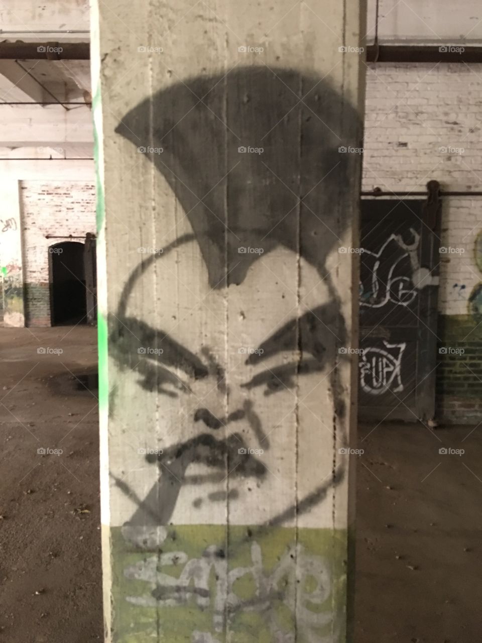 Mohawk graffiti 