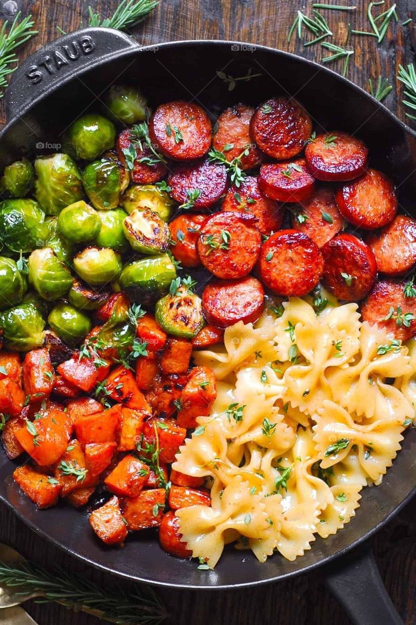 Beautiful colors of foods