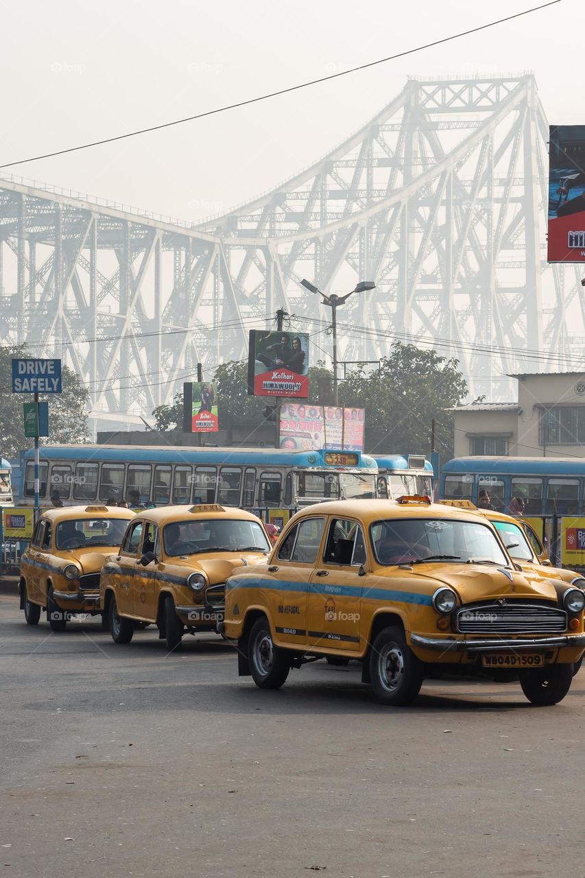 Kolkata's Iconic Yellow Taxi