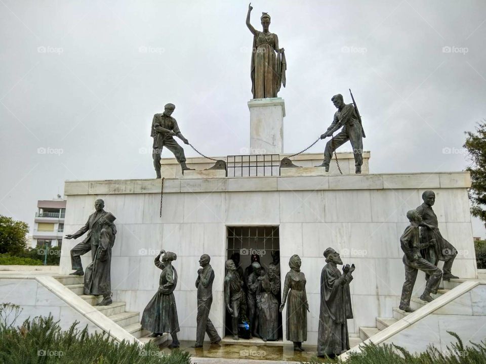 Liberty monument...Nicosia,Cyprus!