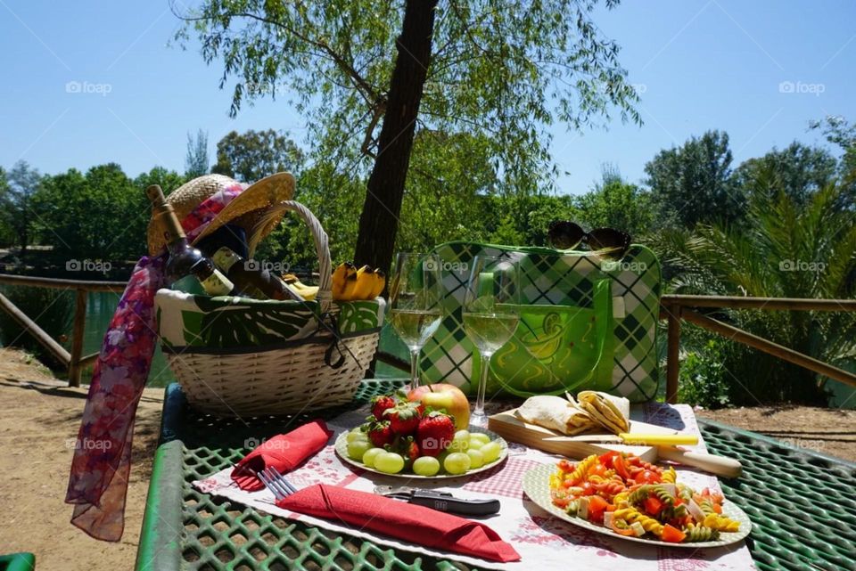 Picnic#fruits#food#nature