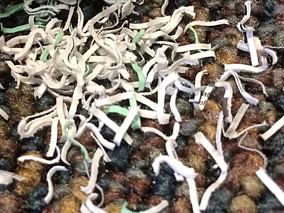 Shredded paper 