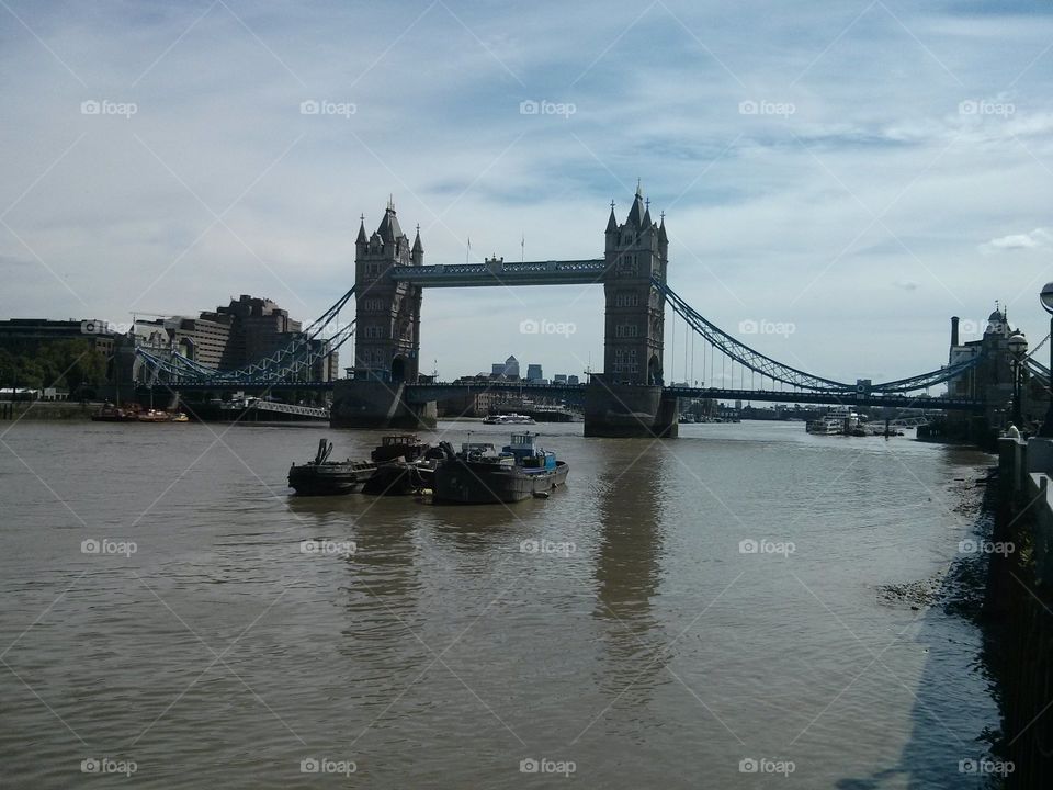 London bridge. A day in London