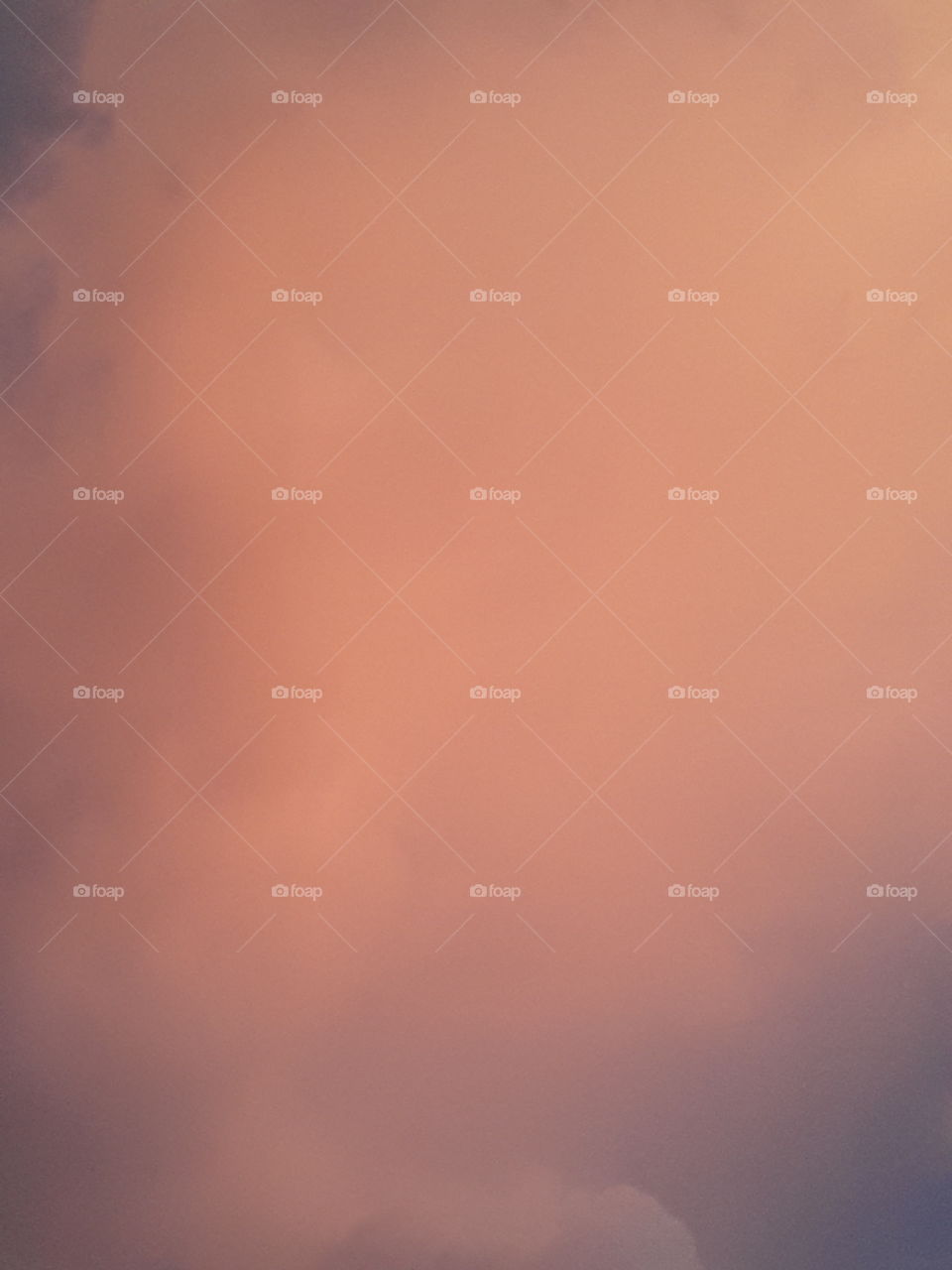 cloud in sunset light