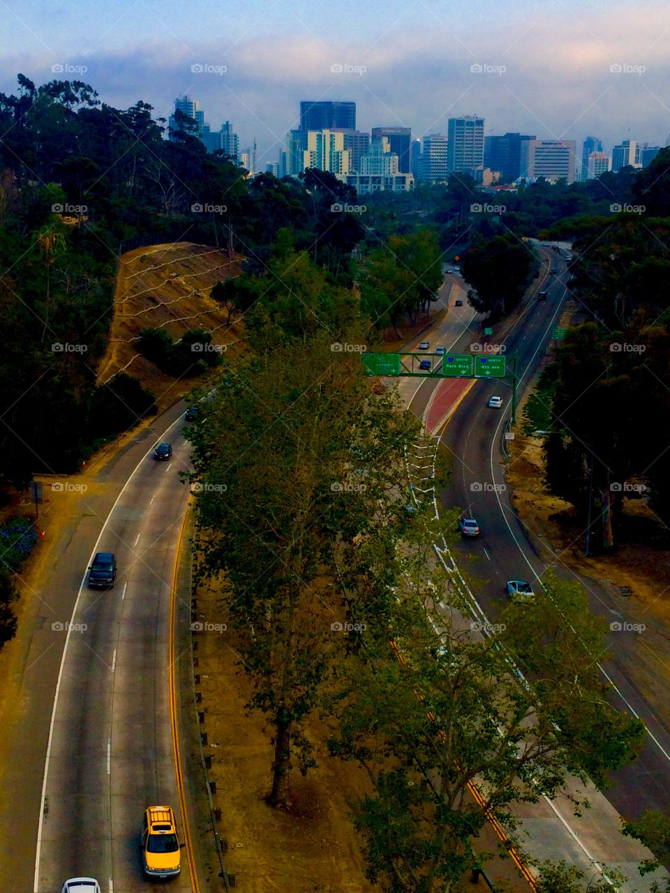 Downtown San Diego as seen from Balboa Park