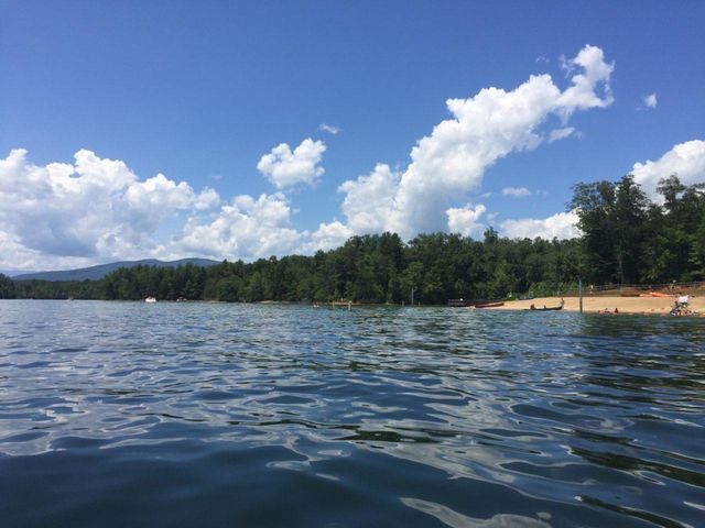 camping by the lake