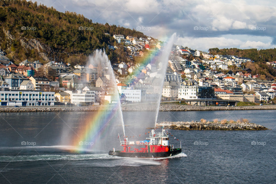 Firefighting Boat