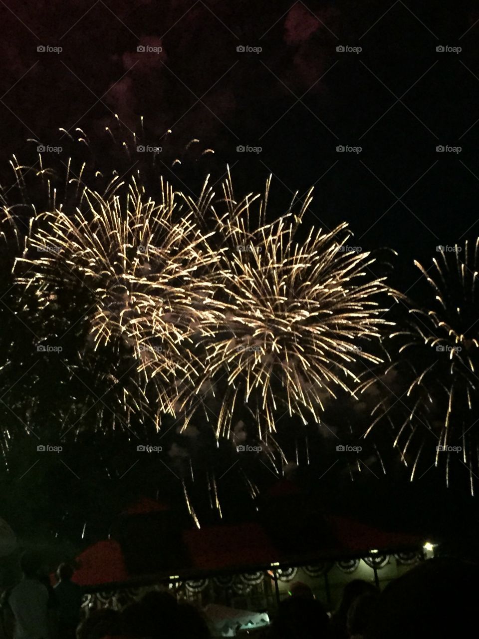 Fireworks . Taken in Burlington, VT